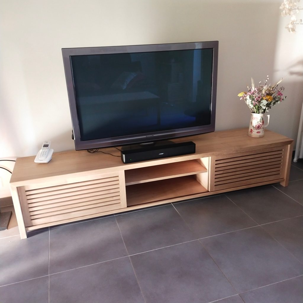 Meuble TV Chêne