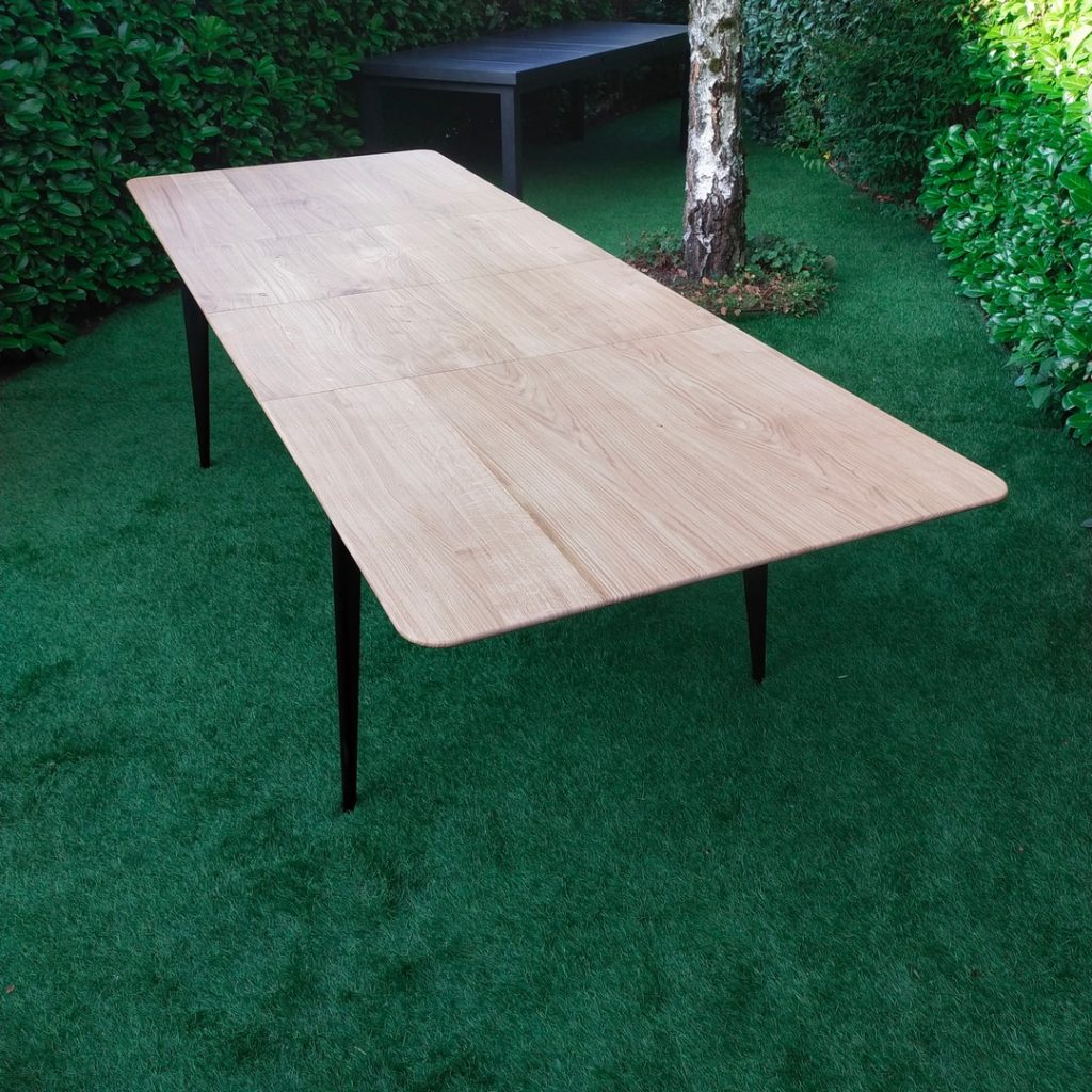 Table à rallonges papillons